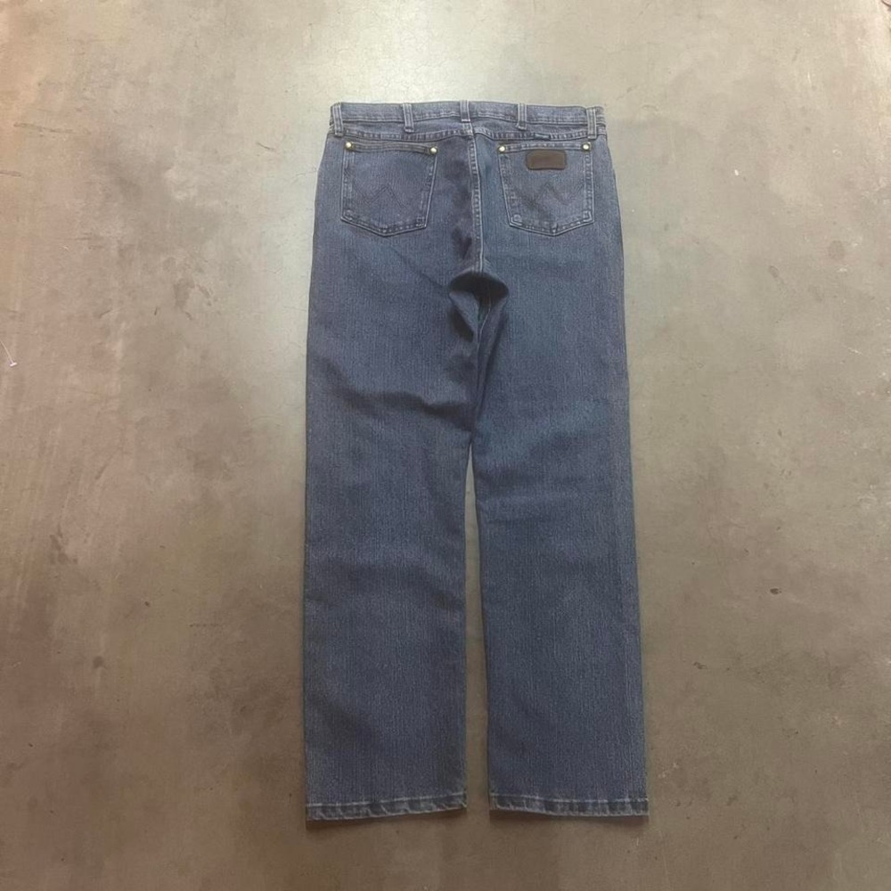 Y2K‎ wrangler premium performance cowboy cut jeans men blue western loose fit 36